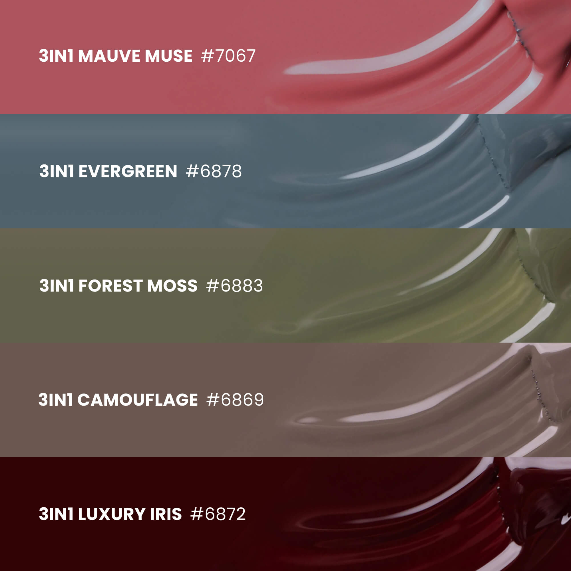 Lakier hybrydowy 3in1 No Wipe Luxury Iris