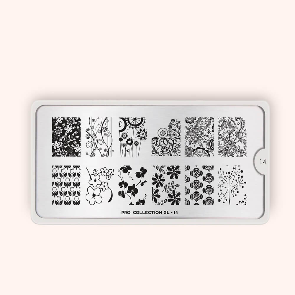Płytka do stampingu MoYou Stamping Plate Pro XL 14