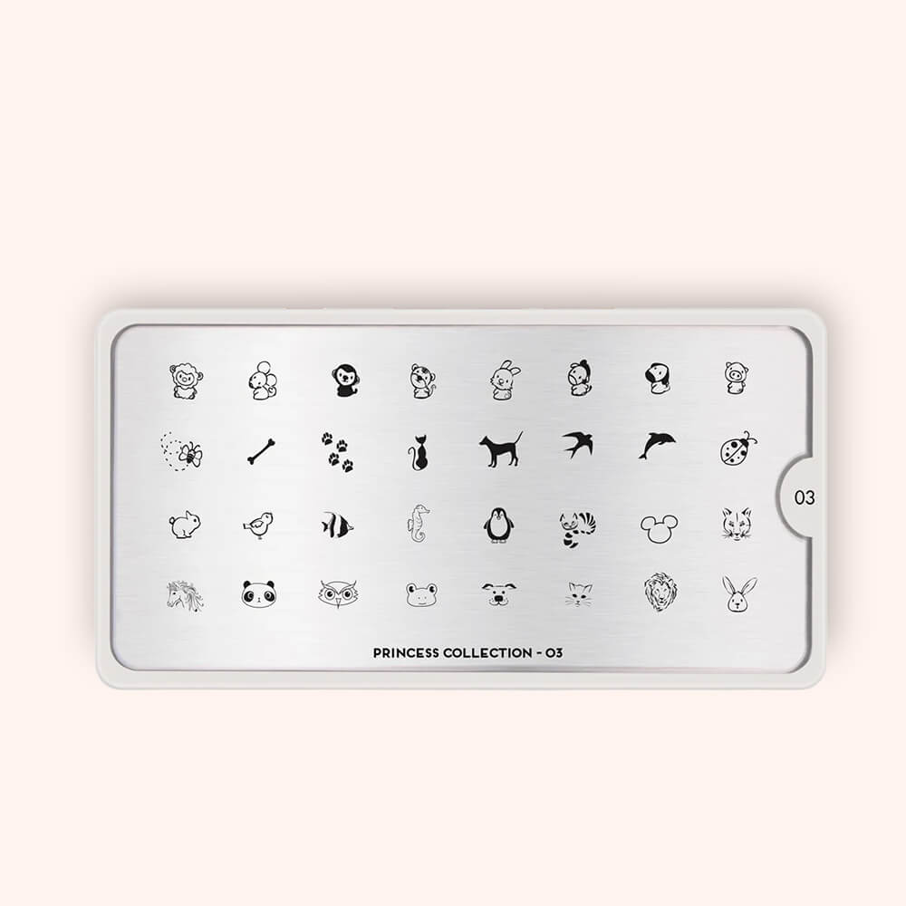 Płytka do stampingu MoYou Stamping Plate Princess 03