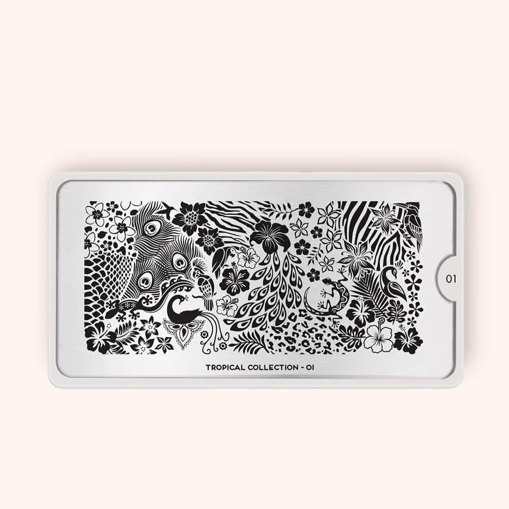 Płytka do stampingu MoYou Stamping Plate Tropical 01