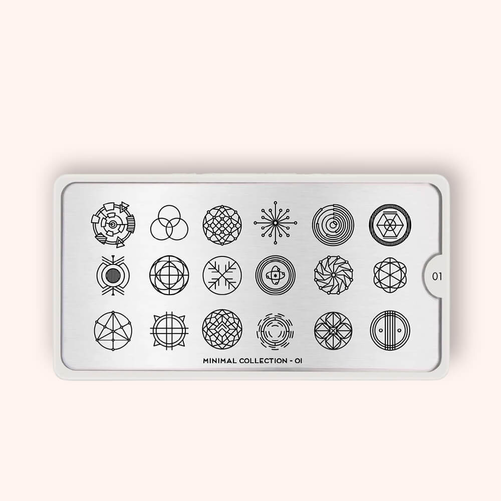 Płytka do stampingu MoYou Minimal 01