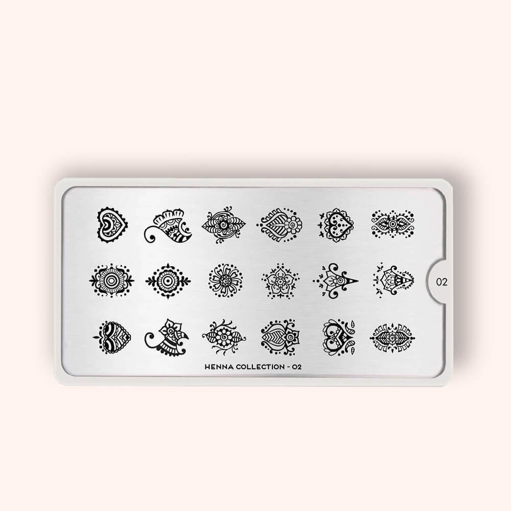 Płytka do stampingu MoYou Henna 02