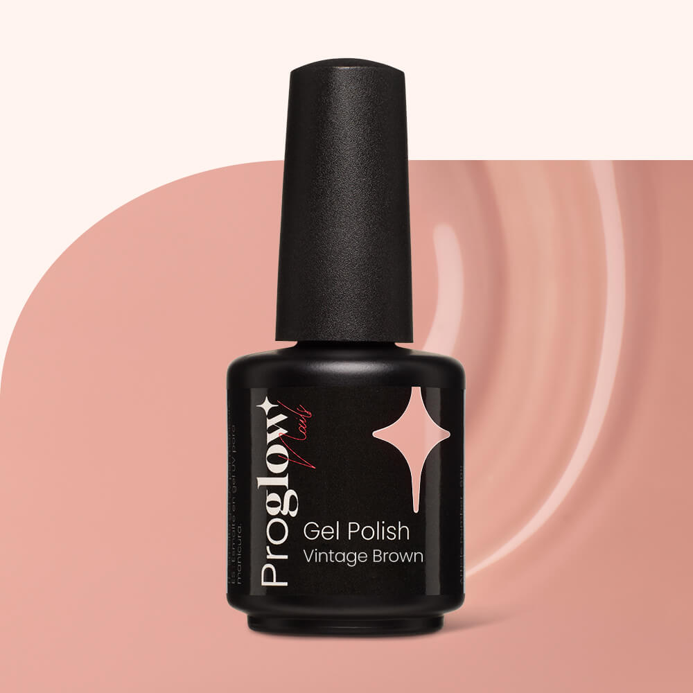 Lakier hybrydowy Gel Polish Vintage Brown