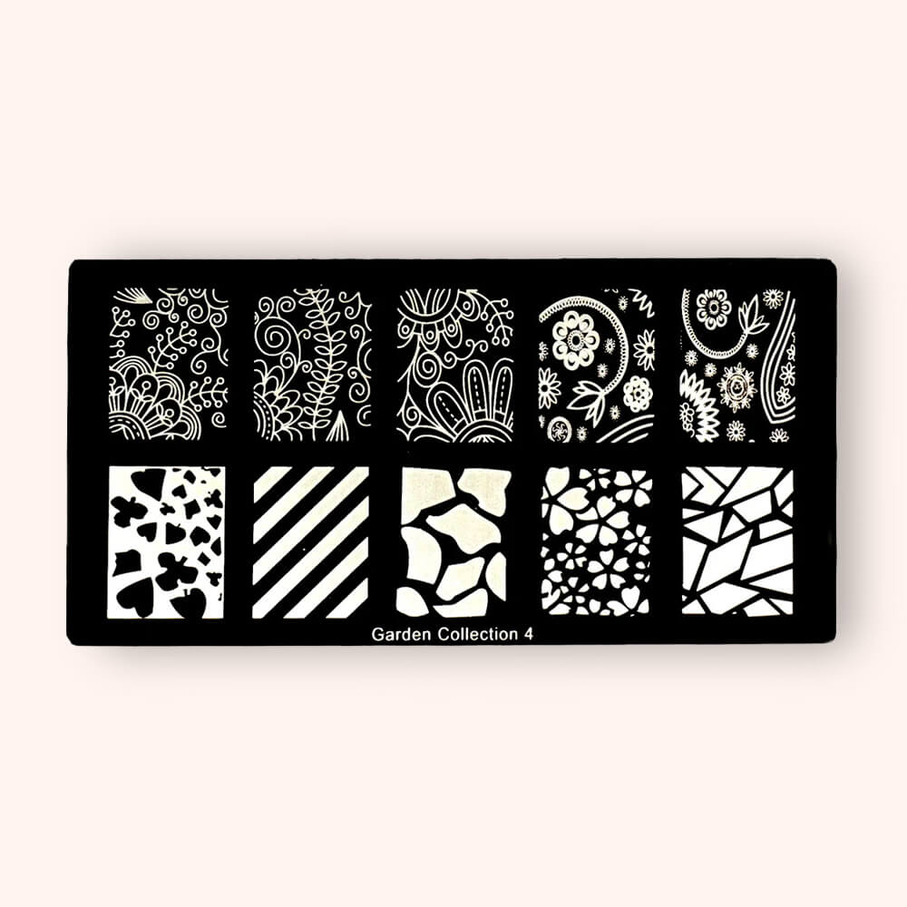 Płytka do stampingu Garden Collection 4