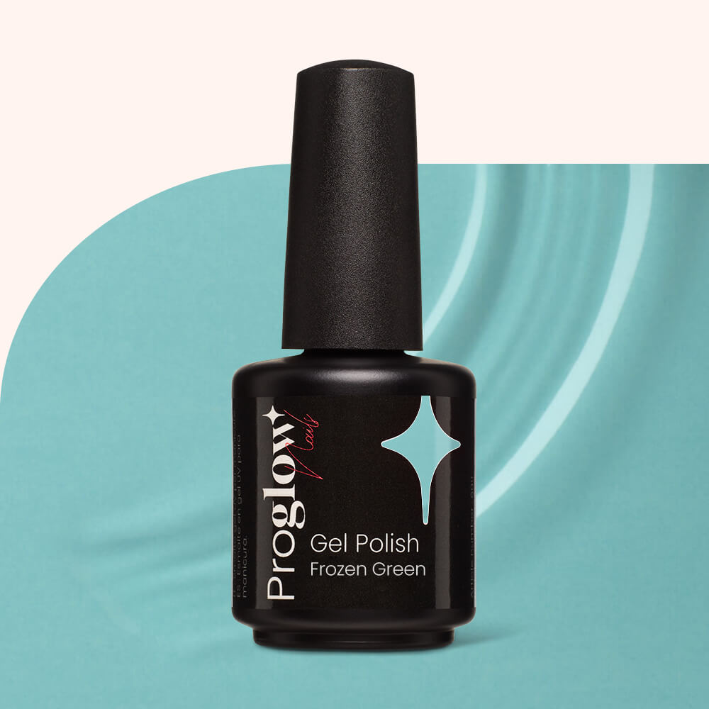 Lakier hybrydowy Gel Polish Frozen Green