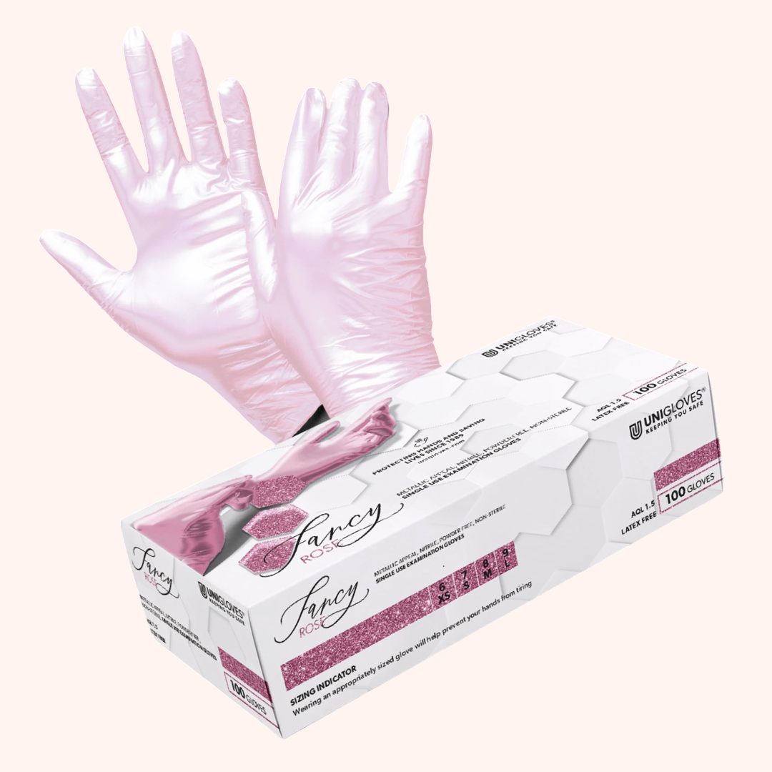 Rękawiczki Pink Glamour 100 szt.