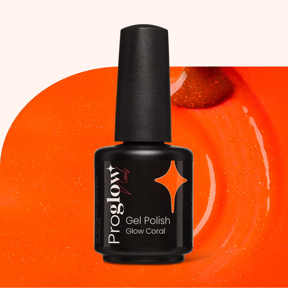 Lakier hybrydowy Gel Polish Glow Coral