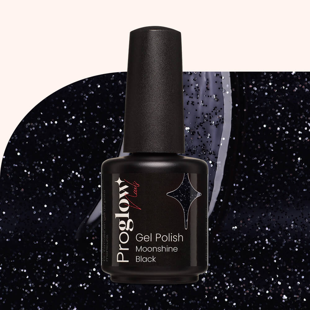 Lakier hybrydowy Moonshine Black