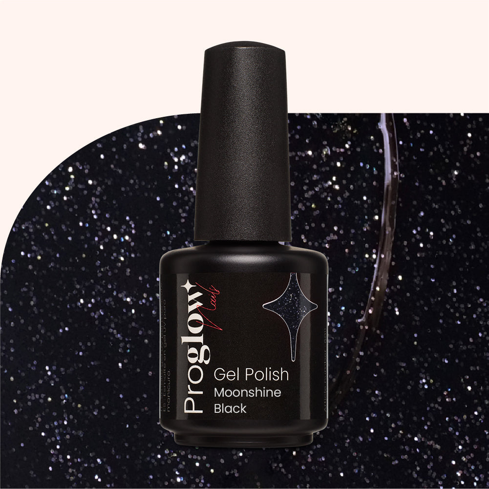 Lakier hybrydowy Moonshine Black
