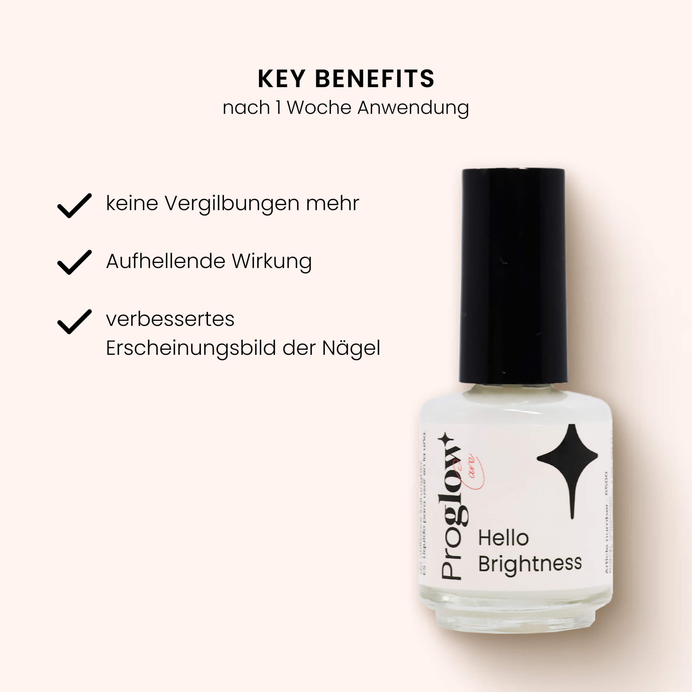 Proglow Care Hello Brightness - rozświetlająca pielęgnacja paznokci