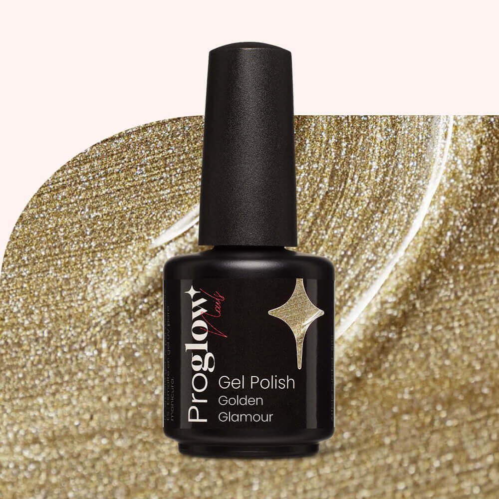 Gel Polish Golden Glamour