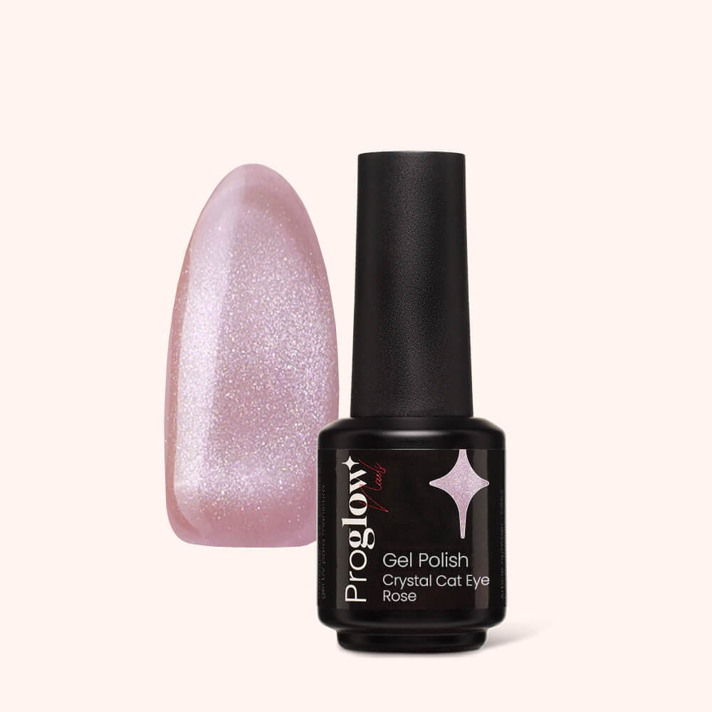 Lakier hybrydowy Crystal Cat Eye Rose