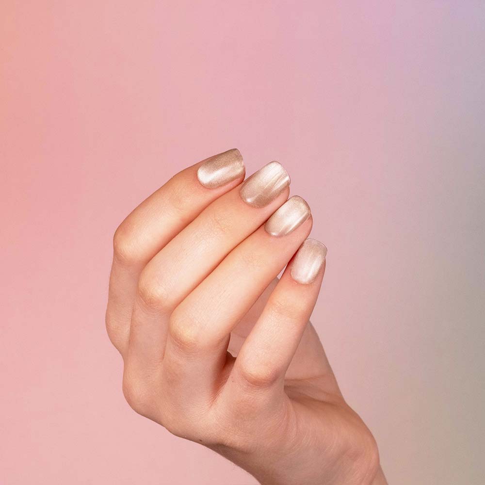 Lakier hybrydowy Crystal Cat Eye Grey