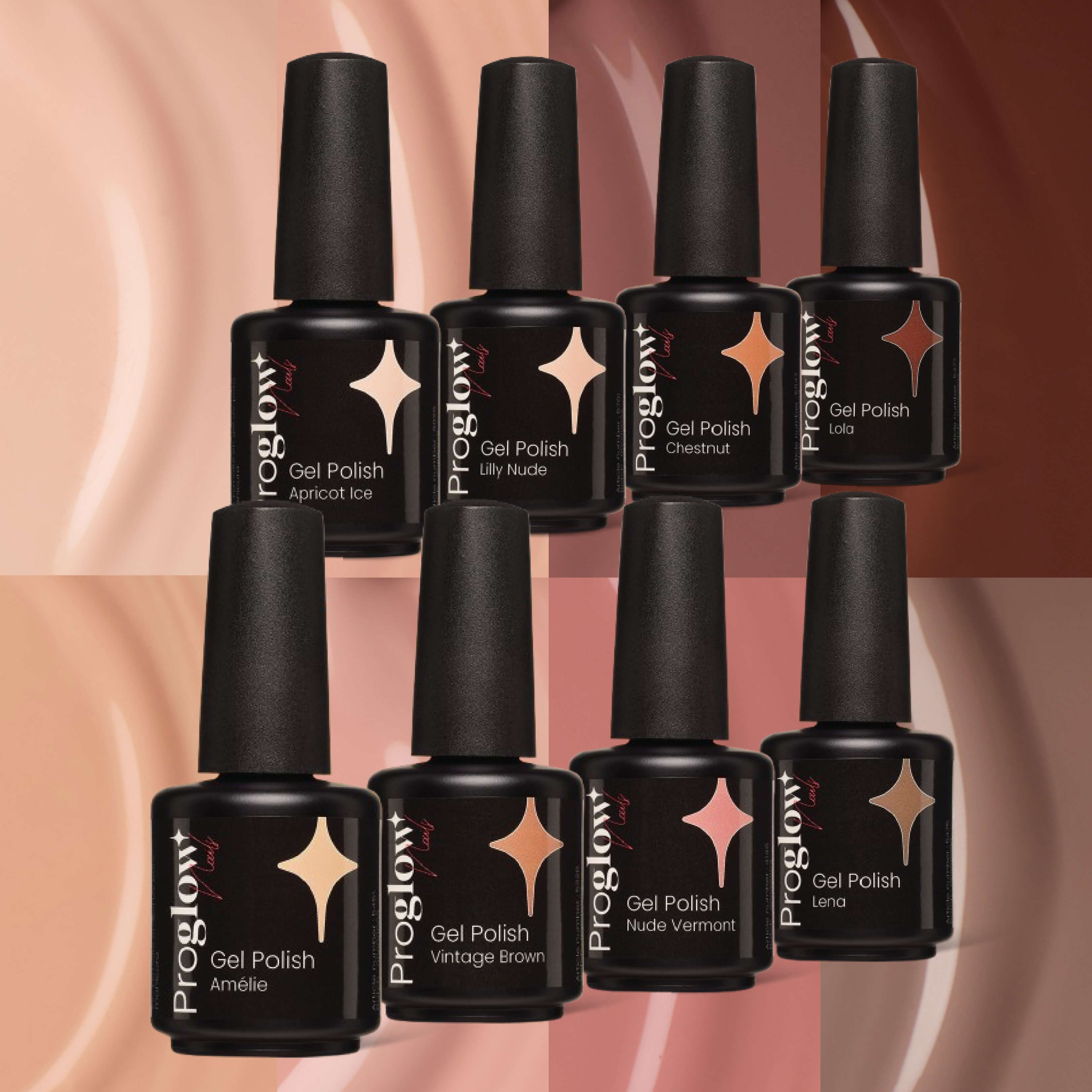 Zestaw lakierów hybrydowych Caramelly