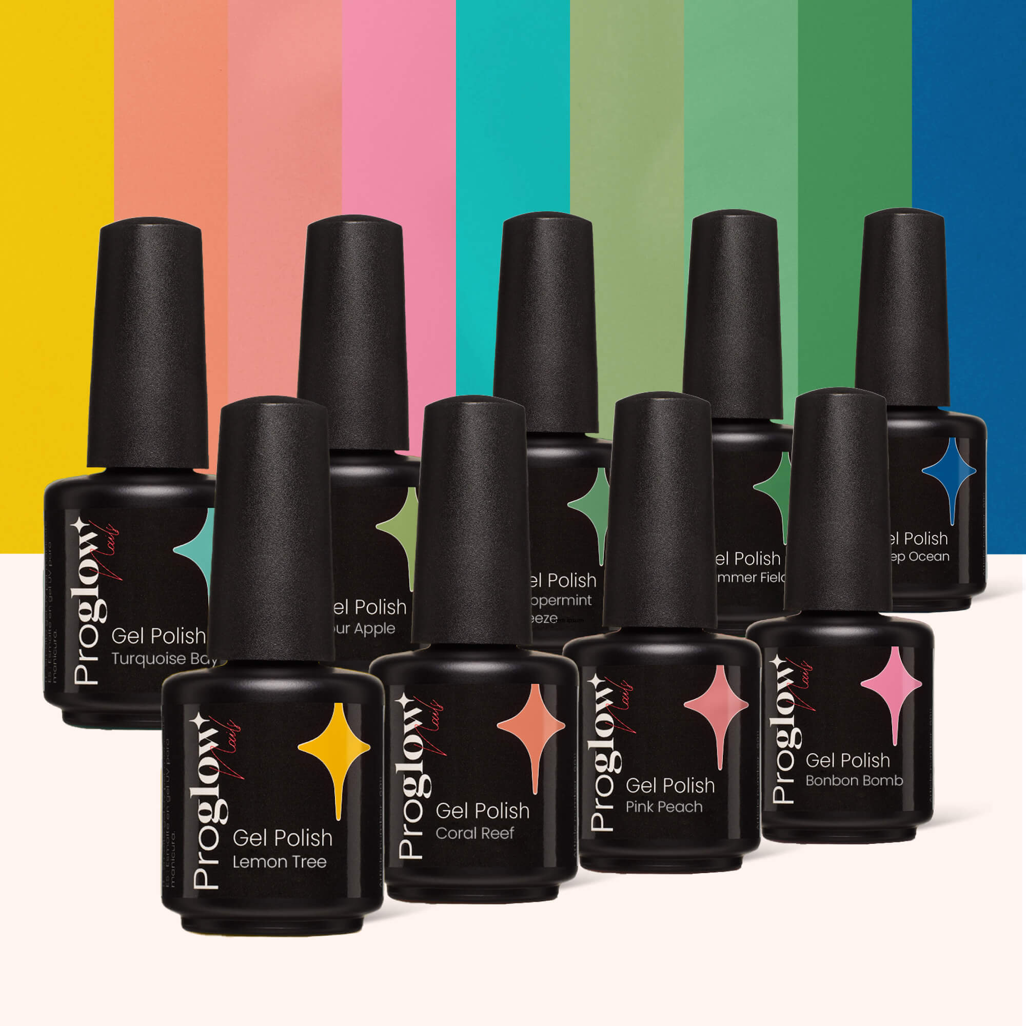 Zestaw lakierów hybrydowych Bloom & Shine