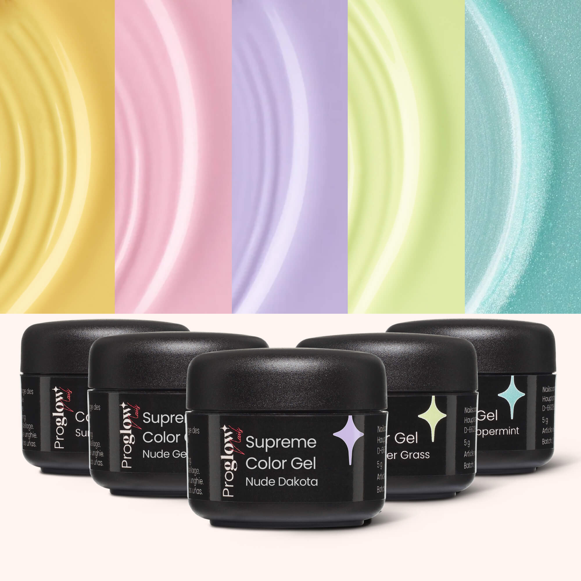 Color Gel Pastell Set