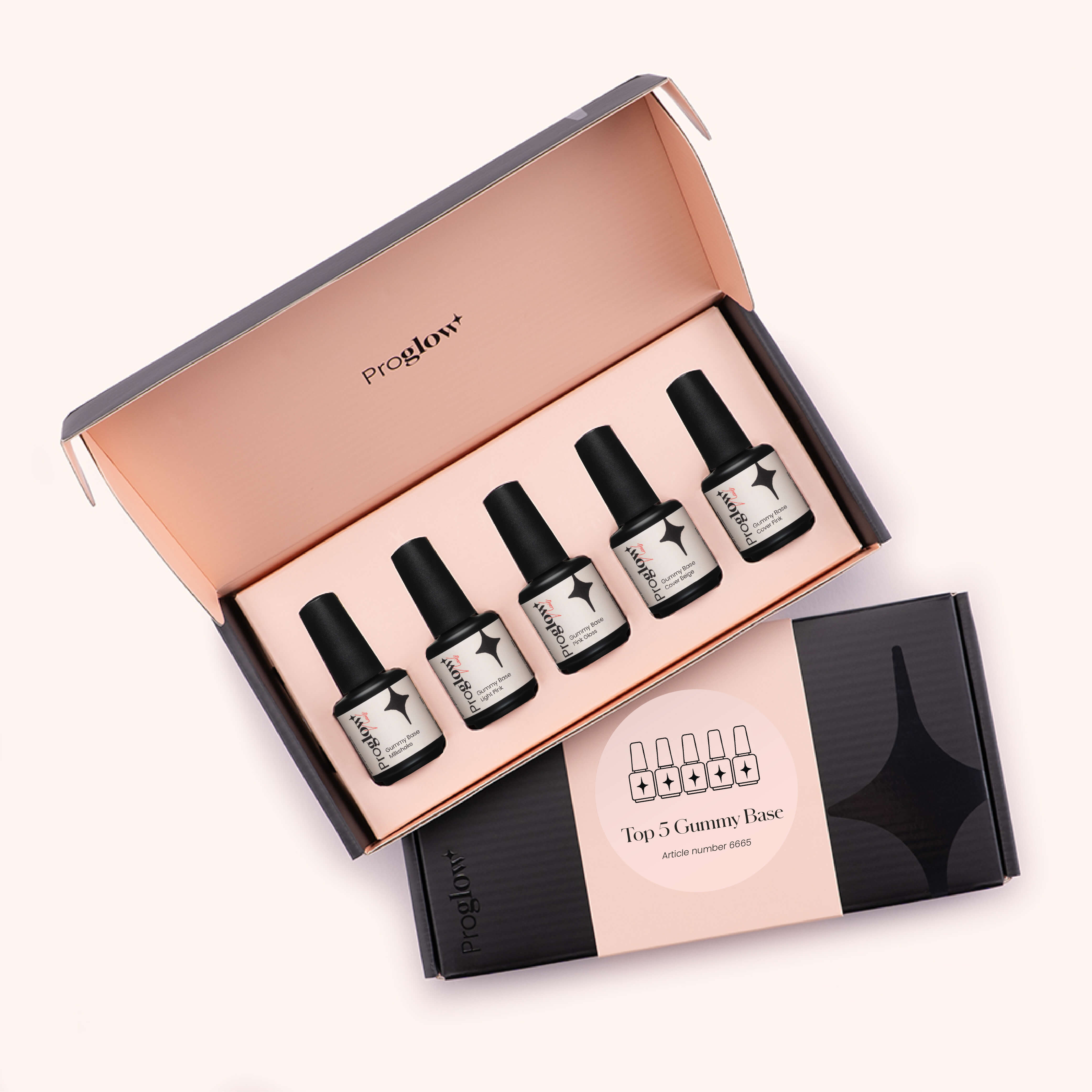 Zestaw baz Rubber Base Top 5 Gummy Base