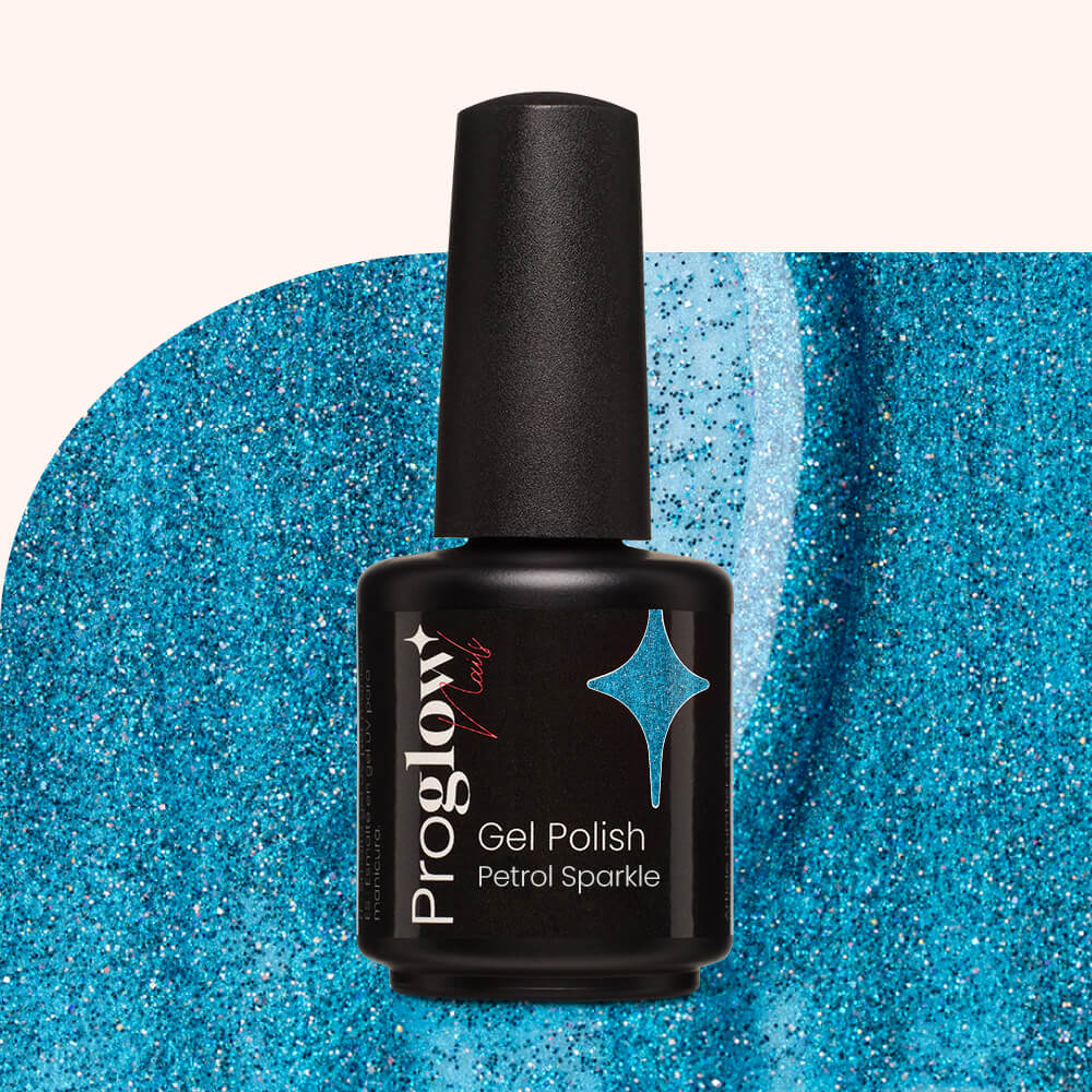 Lakier hybrydowy Gel Polish Petrol Sparkle