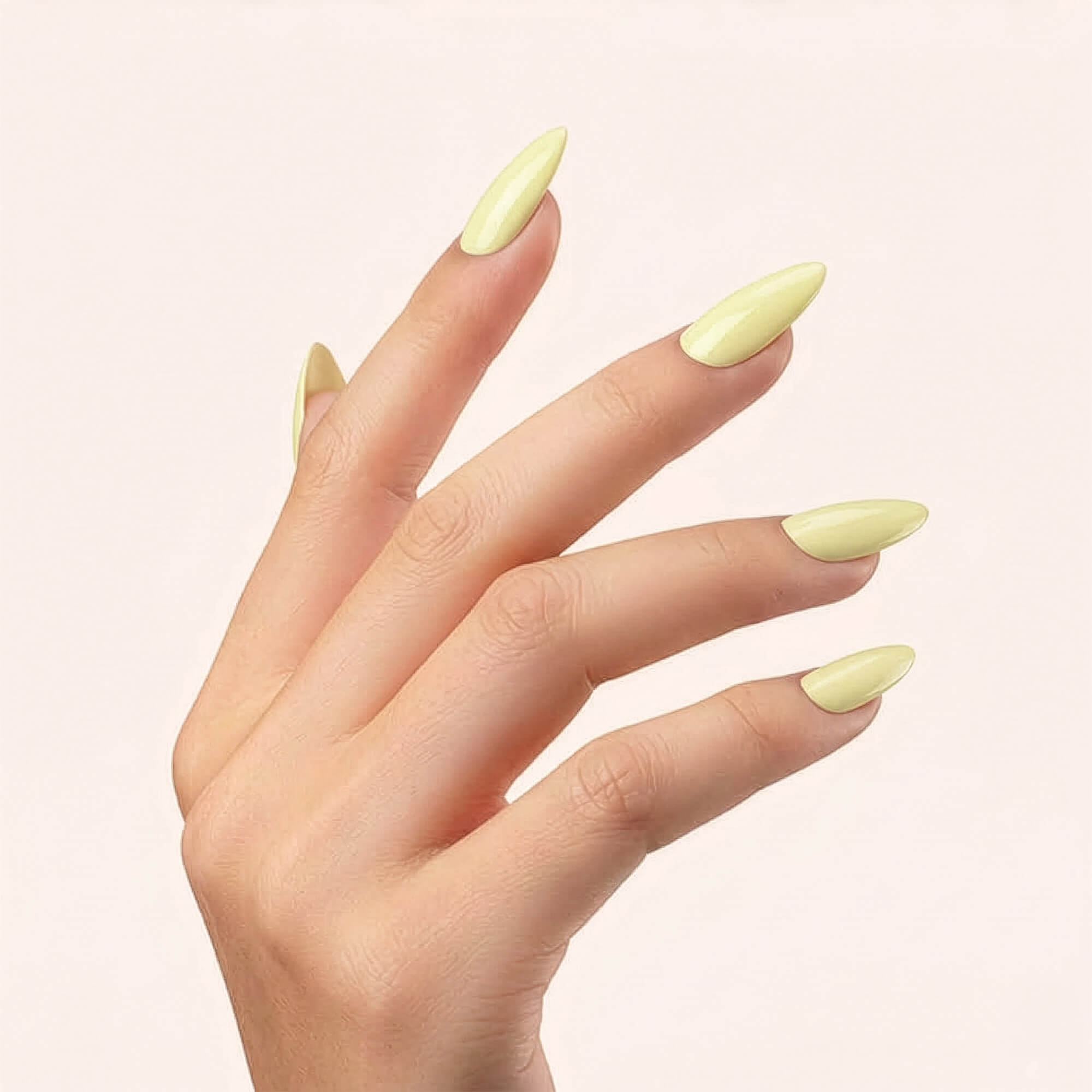 Gel Polish Shellac Butter Yellow