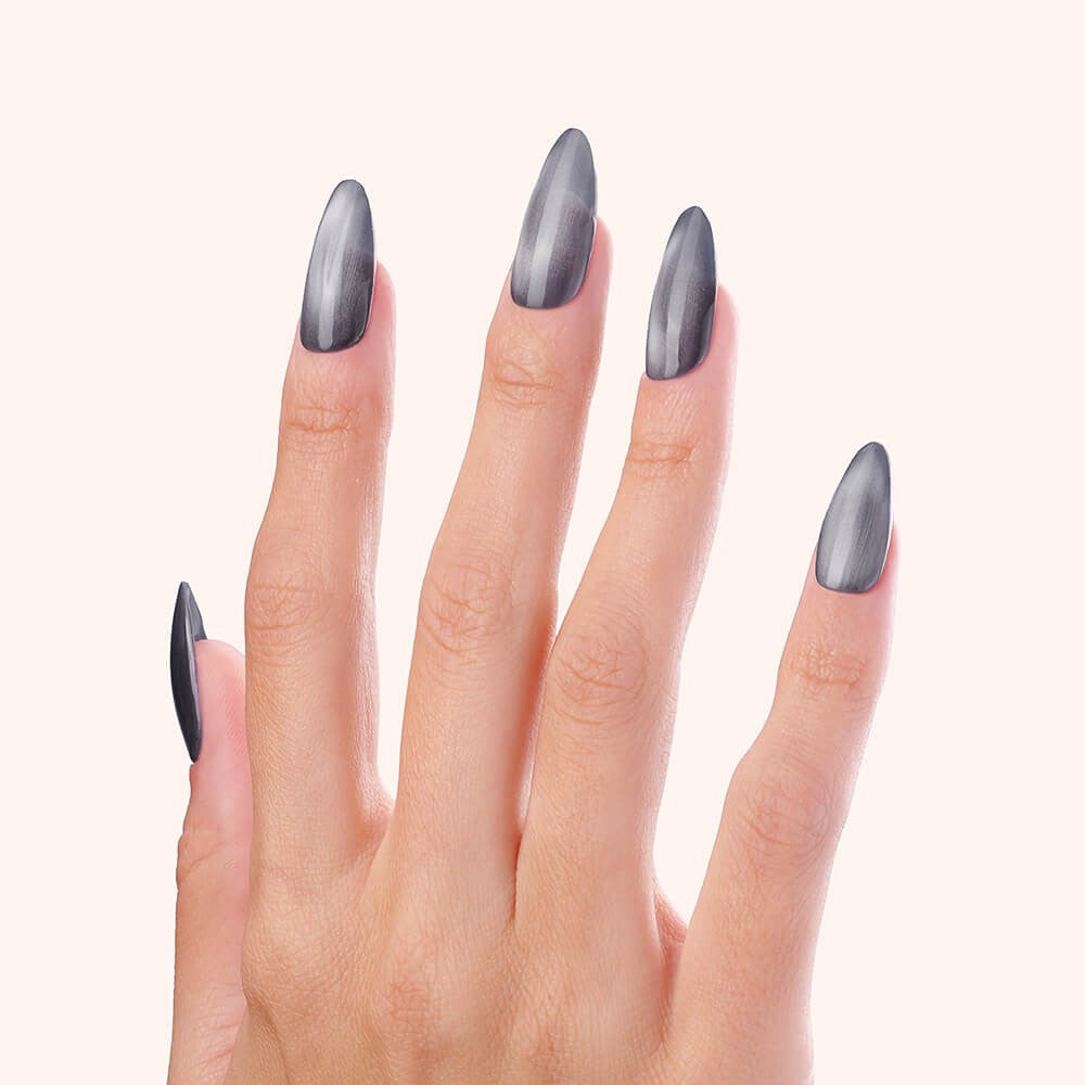 Lakier hybrydowy Crystal Cat Eye Steel Grey