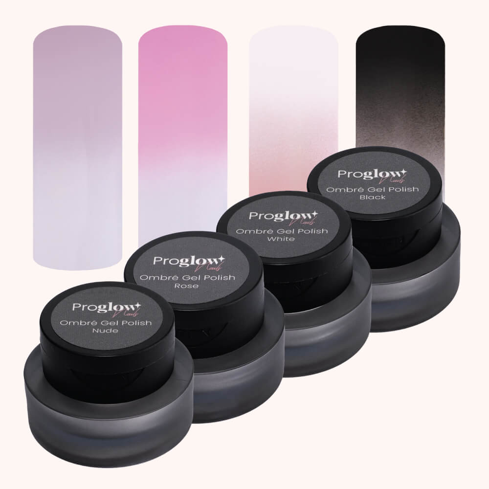 Zestaw Lakier hybrydowy Ombré w słoiczku Basic