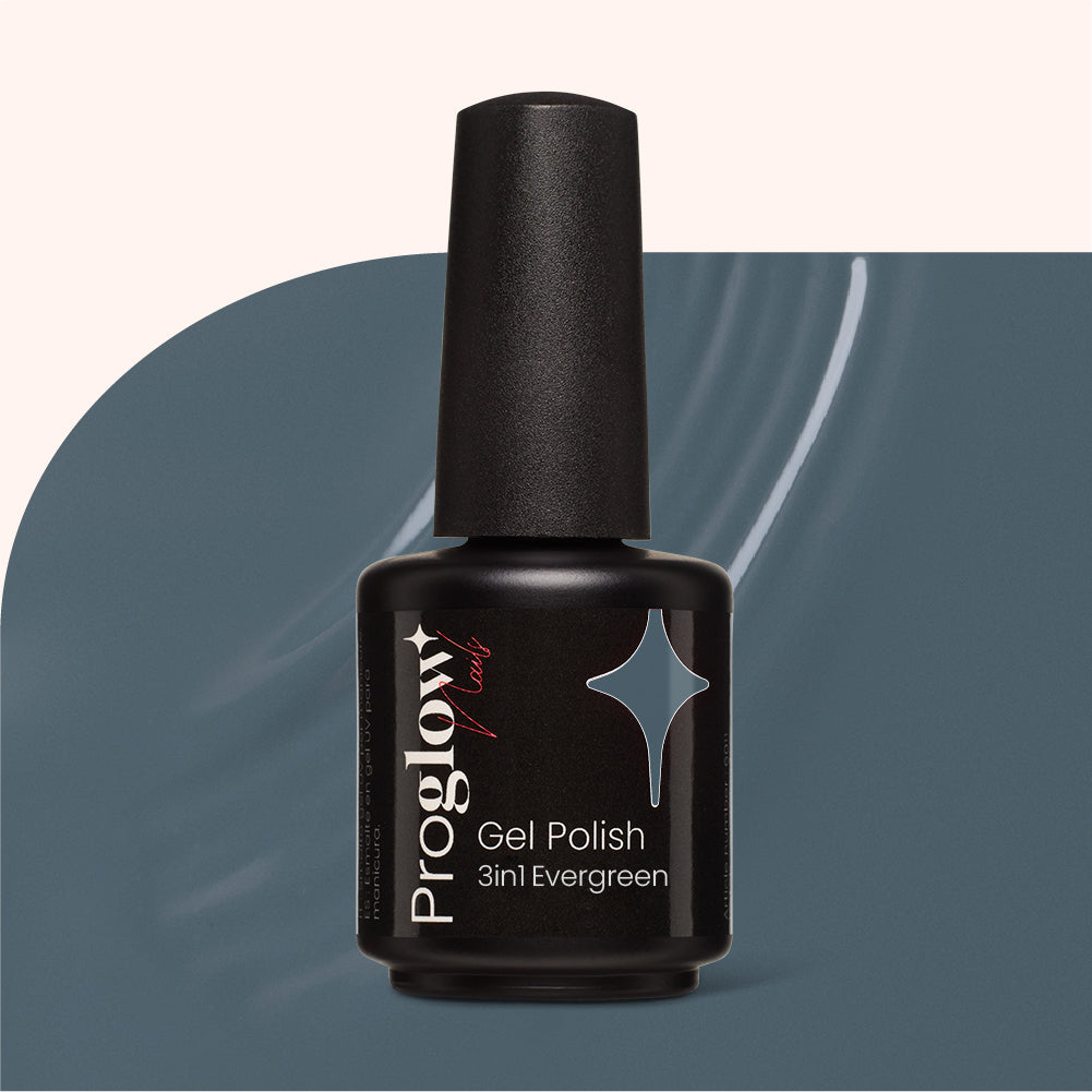 Gel Polish Shellac 3in1 No Wipe Evergreen