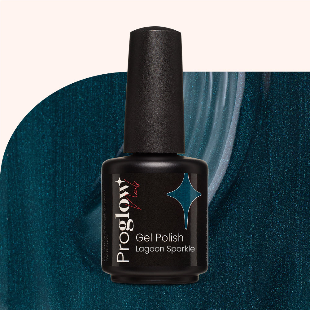 Lakier hybrydowy Gel Polish Lagoon Sparkle