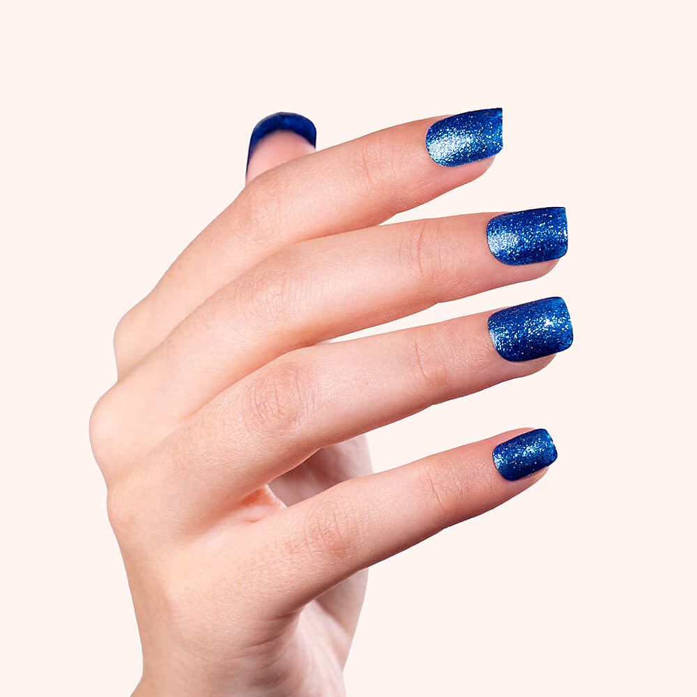 Lakier hybrydowy Platinum Blue