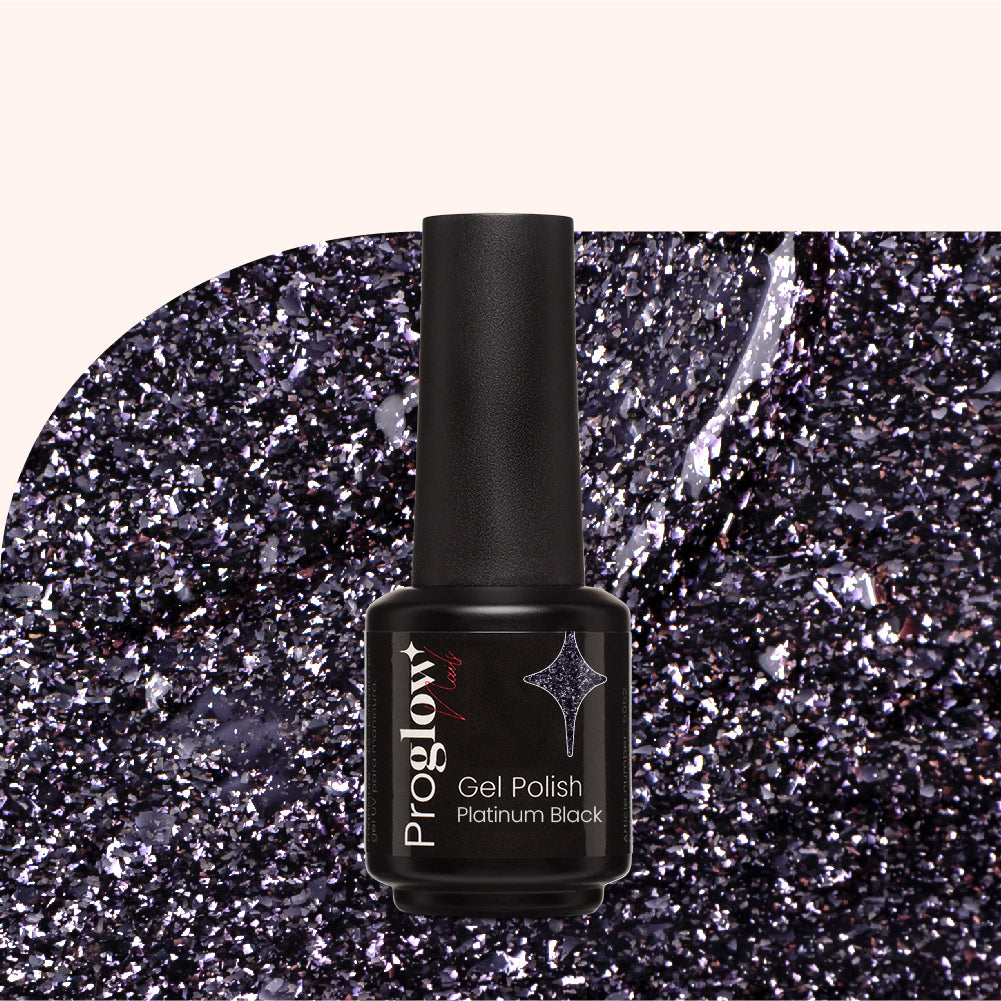 Gel Polish Shellac Platinum Black