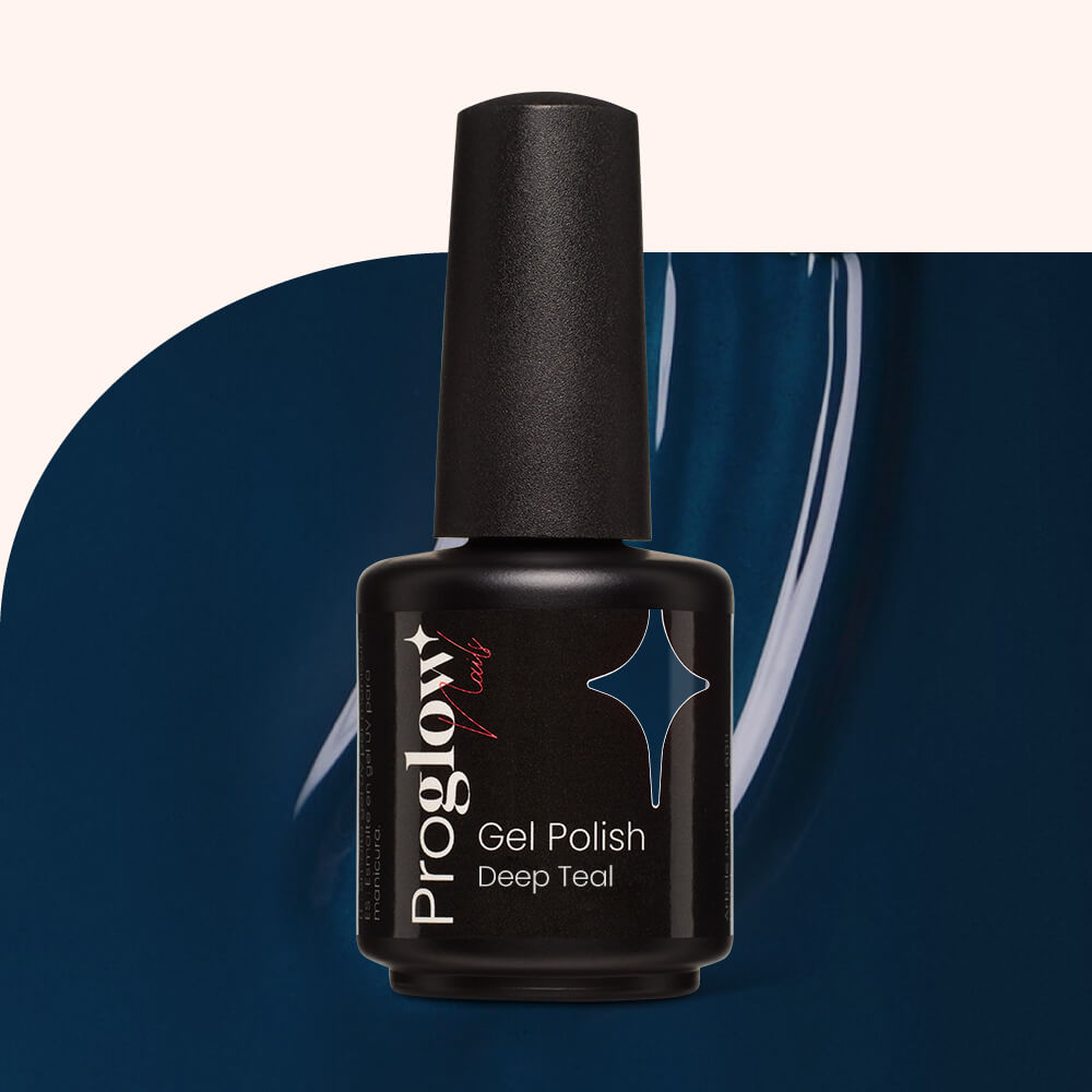 Lakier hybrydowy Gel Polish Deep Teal