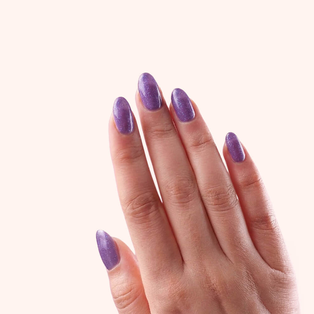 No File Builder Gel Iridescent Amethyst