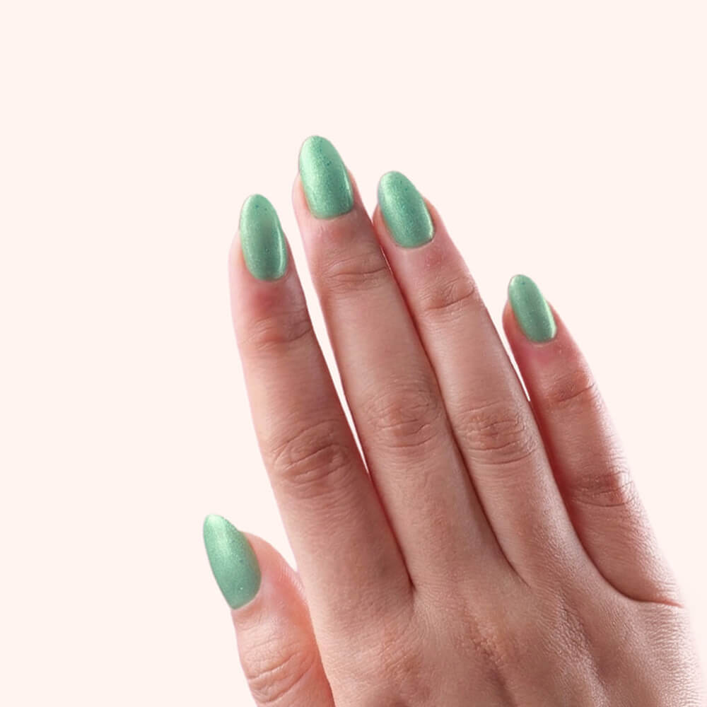 No File Builder Gel Iridescent Mint