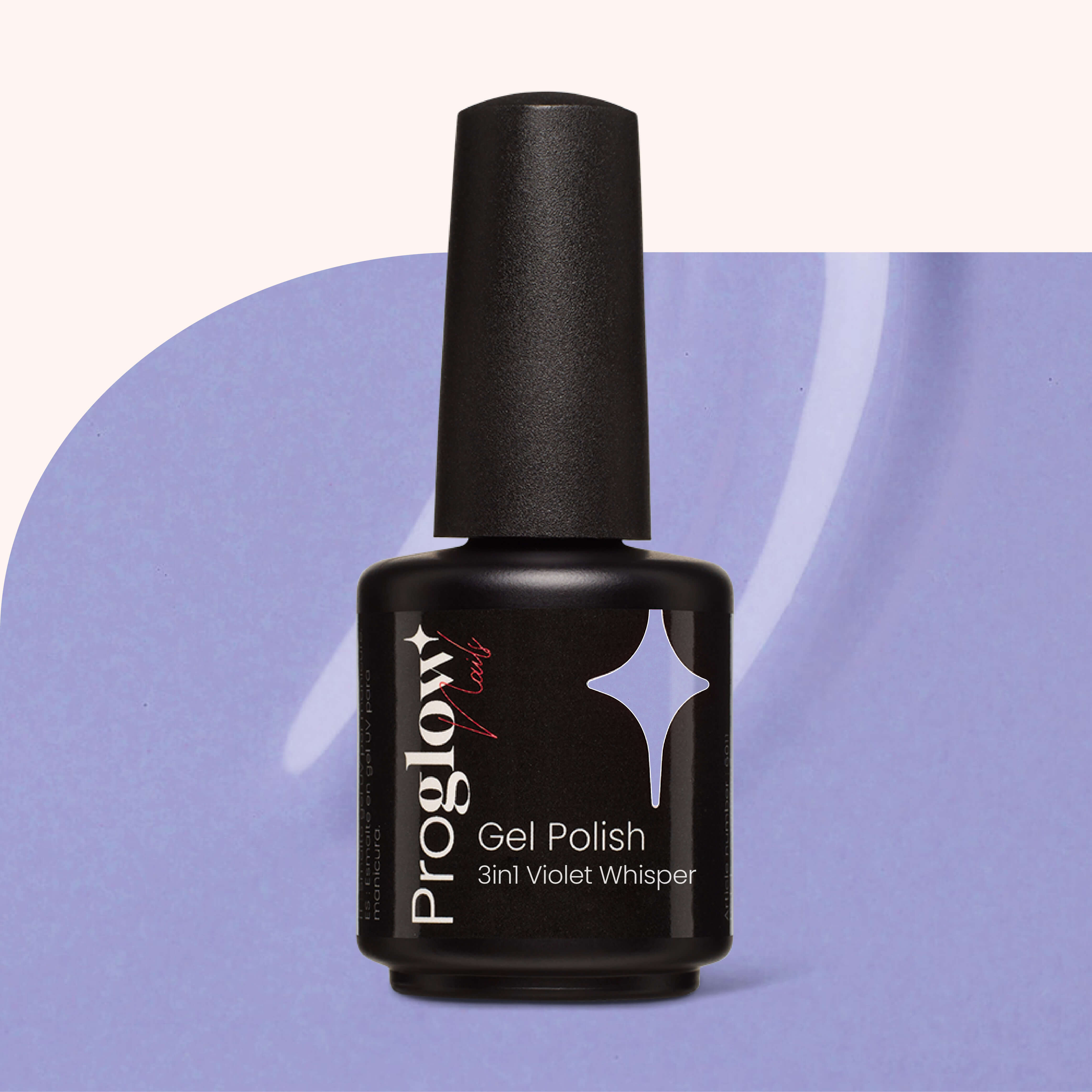 Gel Polish Shellac 3in1 No Wipe Violet Whisper