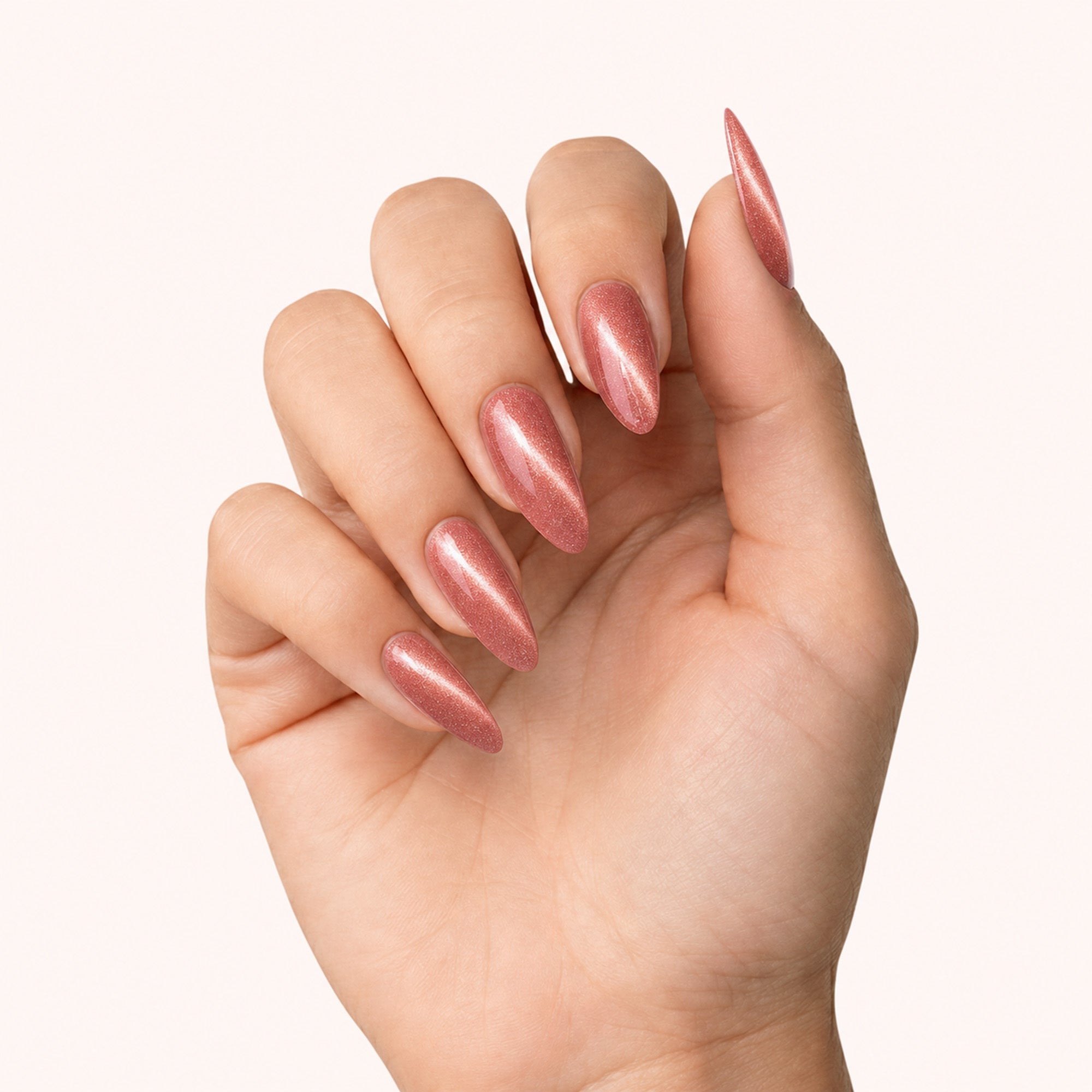Lakier hybrydowy Cat Eye Nude Terracotta