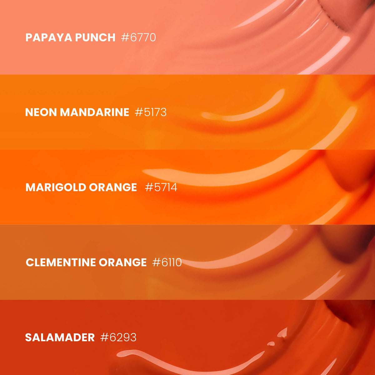 Lakier hybrydowy Clementine Orange