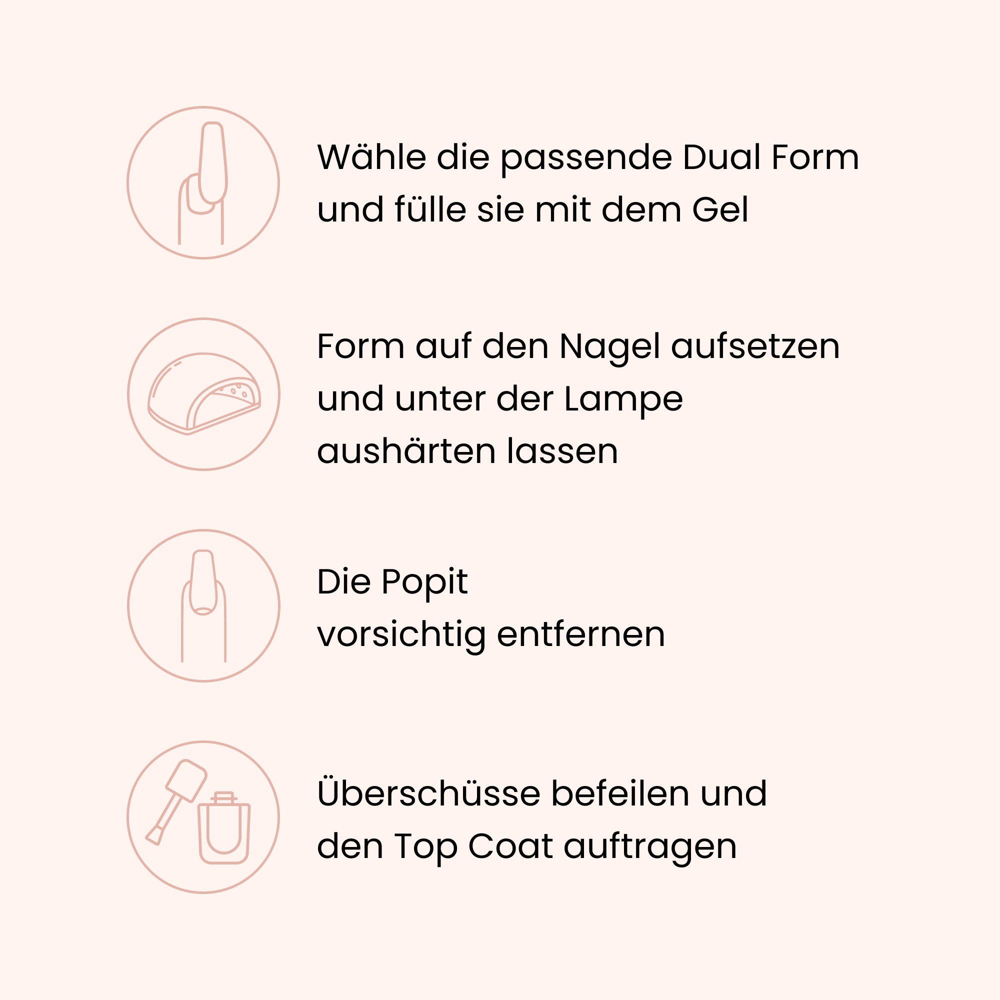 Popits - Dual Tips Square - 120 Stück