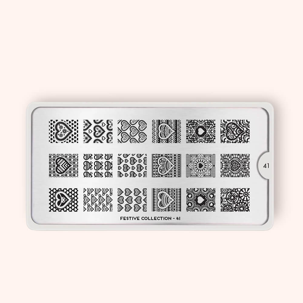 MoYou Stamping Plate Festive 41