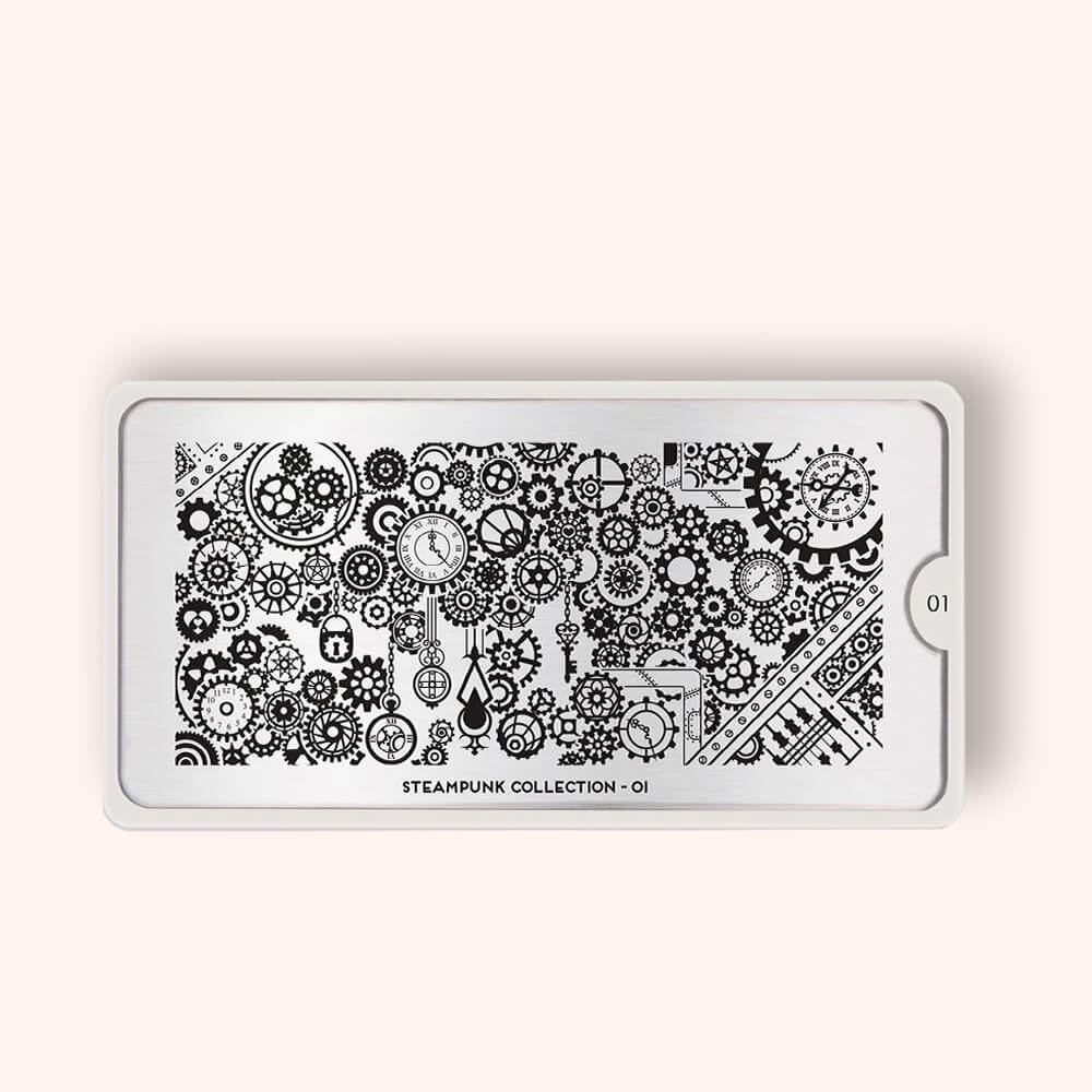 Płytka do stampingu MoYou Stamping Plate Steampunk 01
