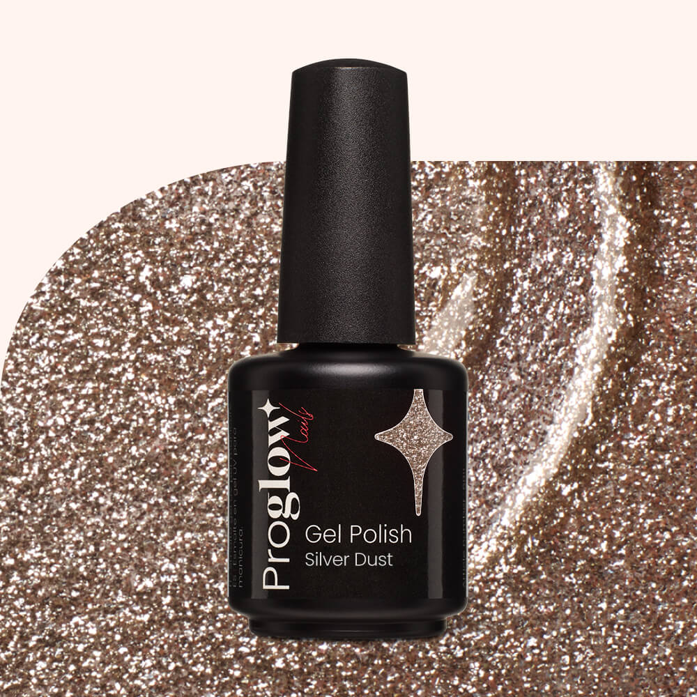 Lakier hybrydowy Silver Dust