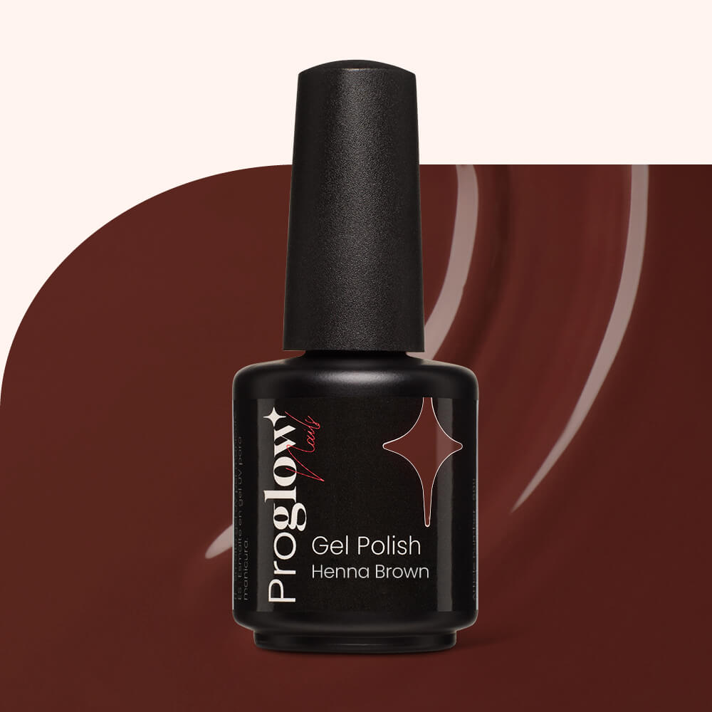 Lakier hybrydowy Henna-Brown