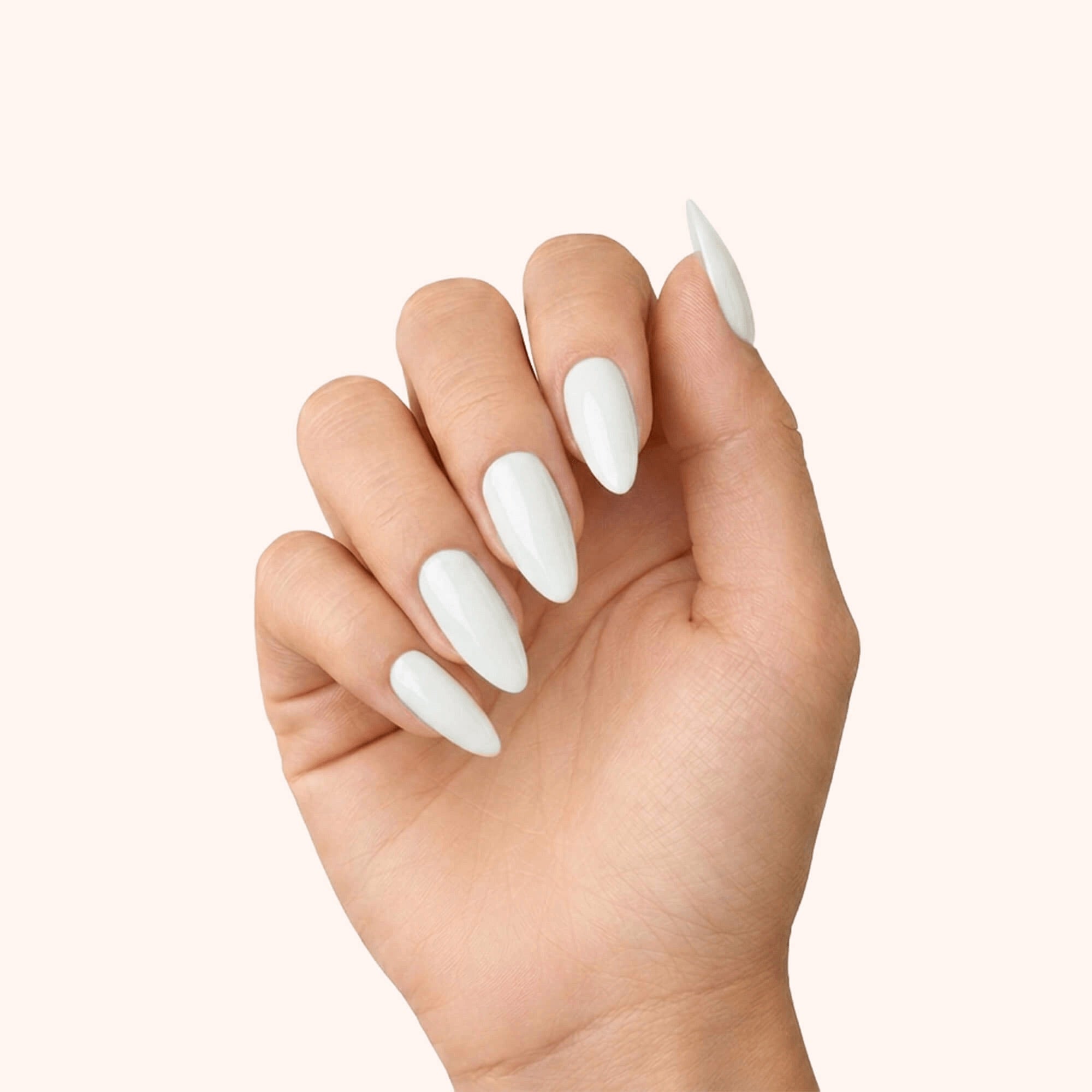 Lakier hybrydowy Milky-White