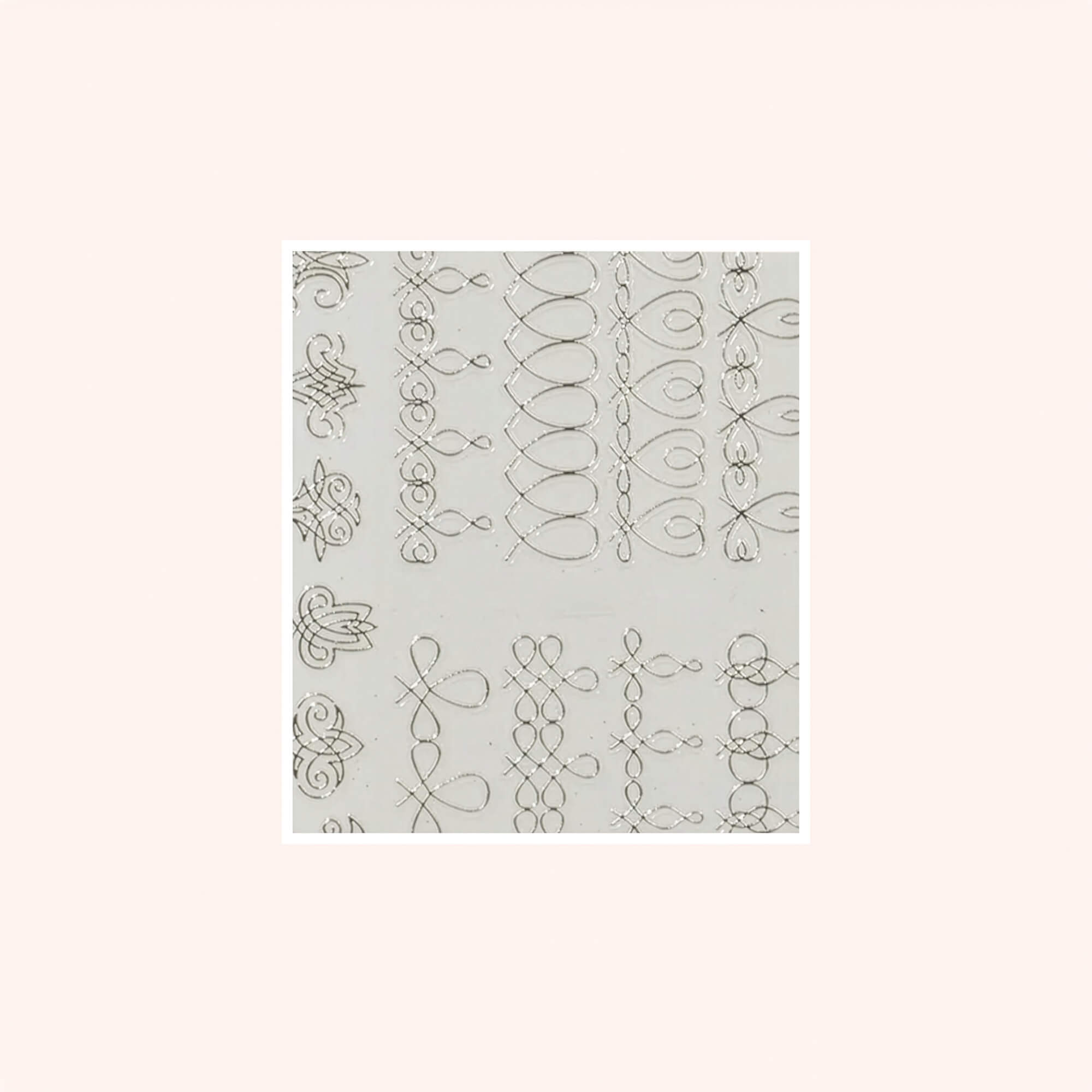 Zestaw naklejek na paznokcie Modern Sticker Arabesque 1