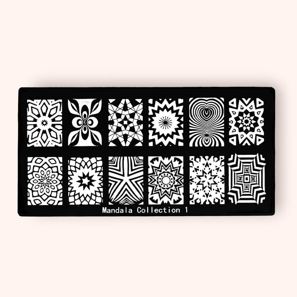 Płytka do stampingu Mandala Collection 1