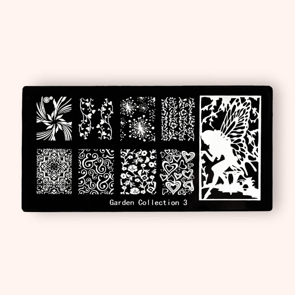 Płytka do stampingu Garden Collection 3