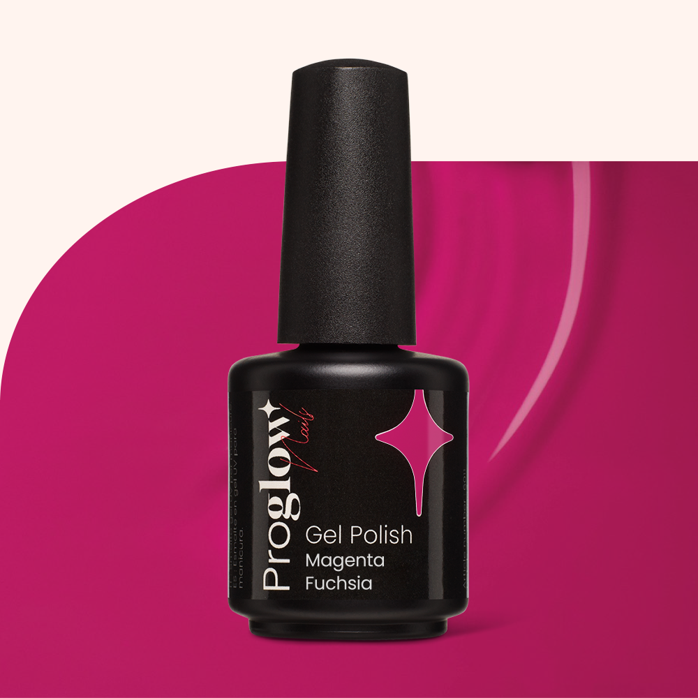 Lakier hybrydowy Gel Polish Magenta Fuchsia