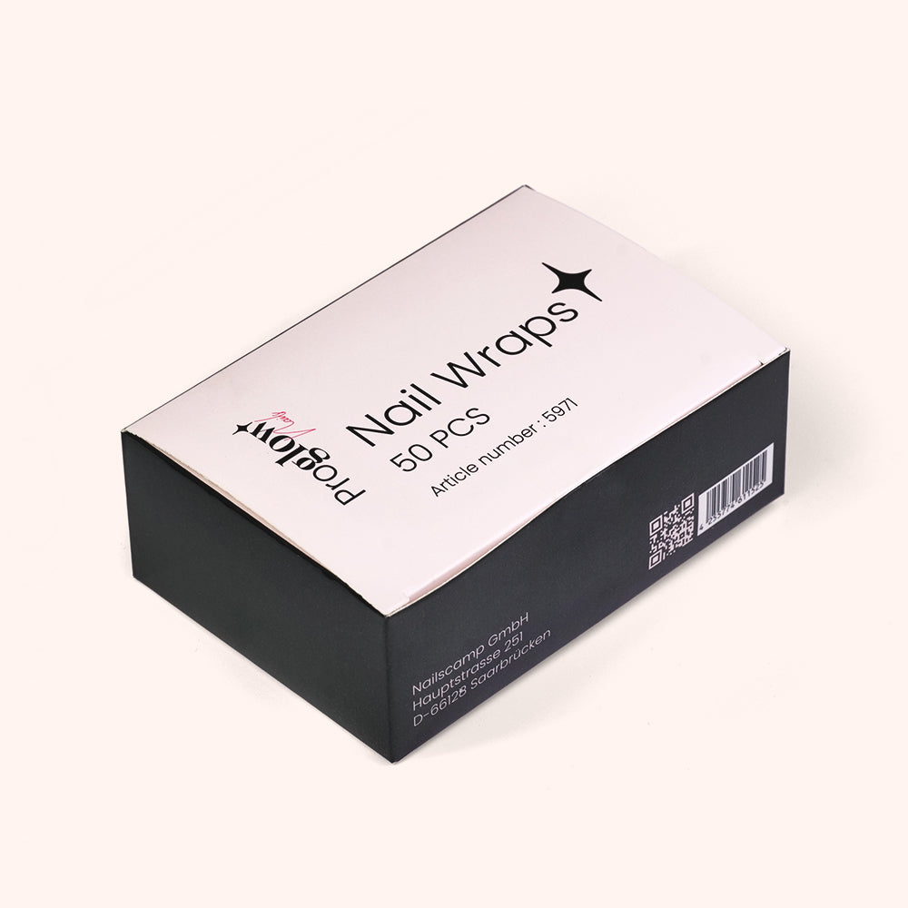 Nail Wraps do usuwania hybrydy 50 szt.