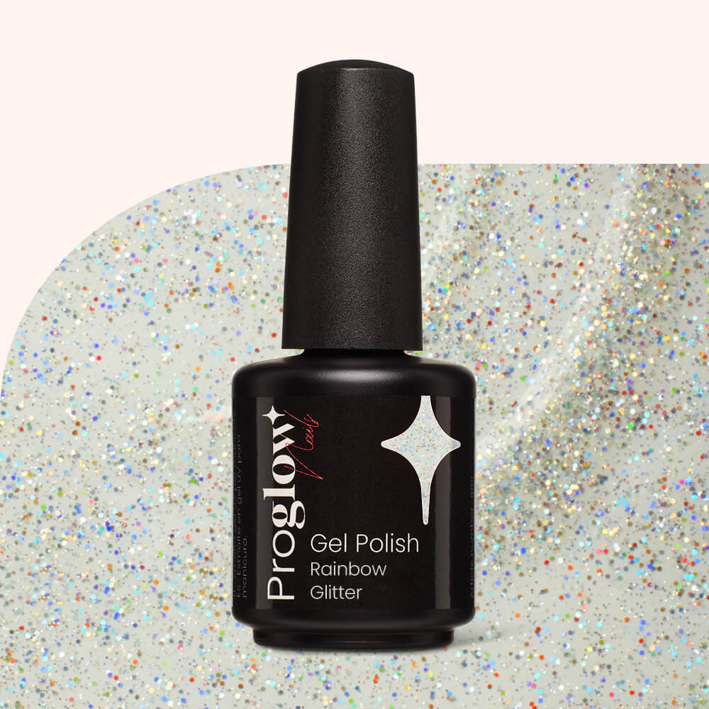 Lakier hybrydowy Rainbow Glitter