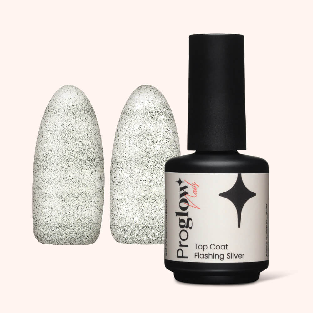 Top Coat - No Wipe Flashing Silver