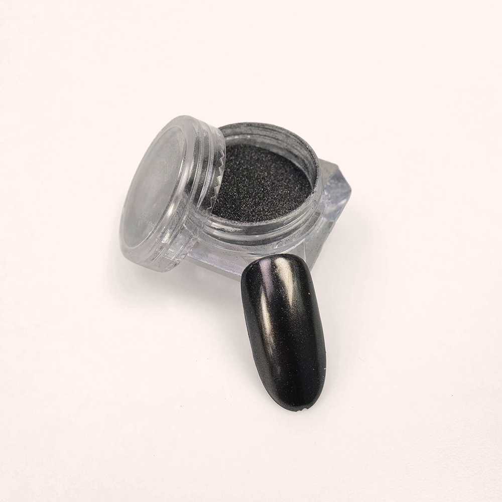 Mirror Chrome Puder Black