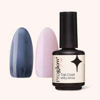 Mleczny Top Coat Milky White